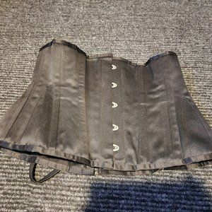 Waspie Black Corset